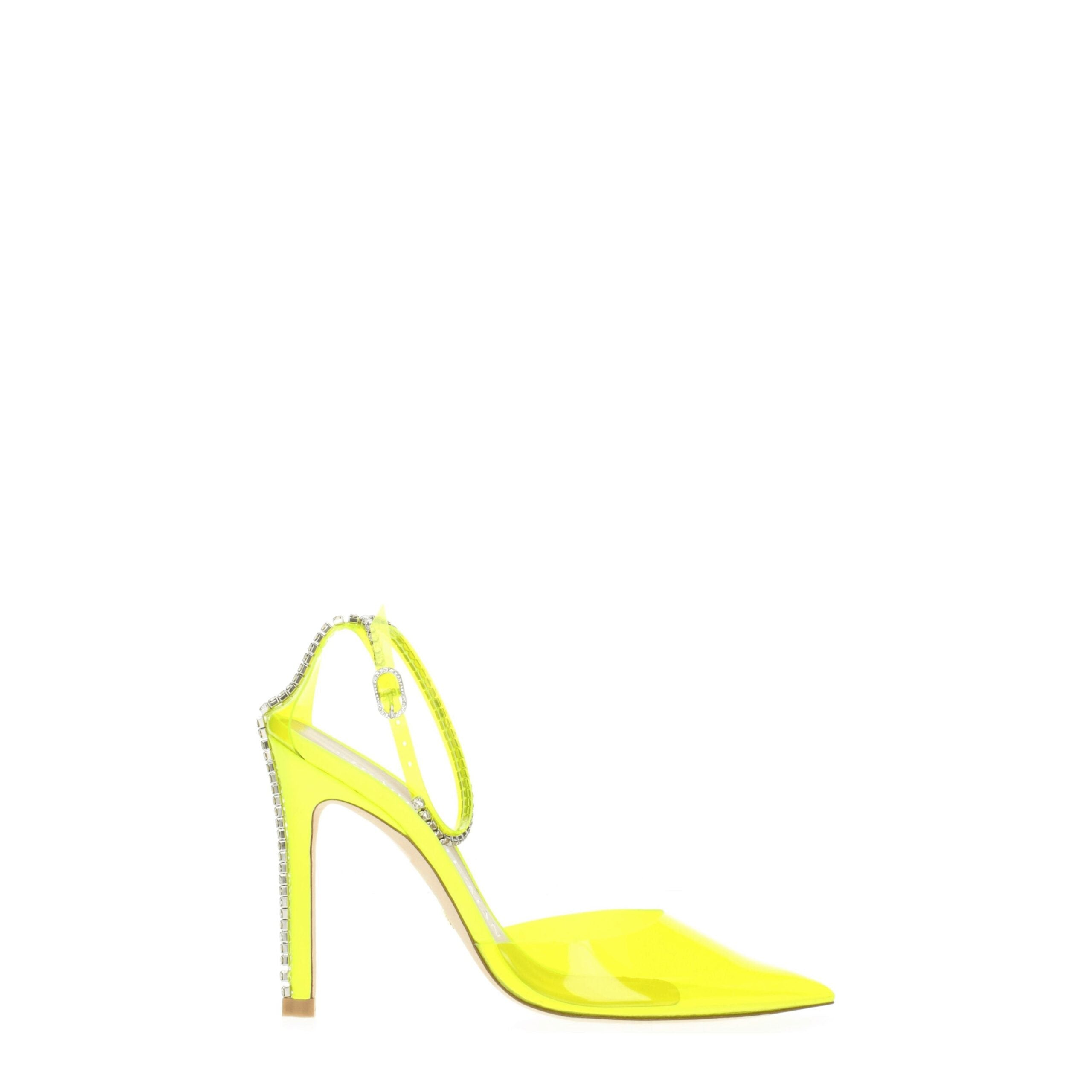 Stuart Weitzman Yellow Pvc Sandal